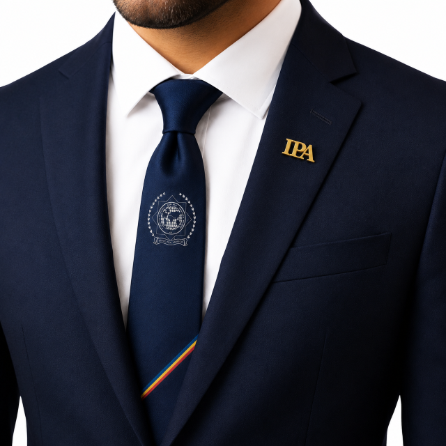Pin IPA. Metalic Gold Calitate Premium