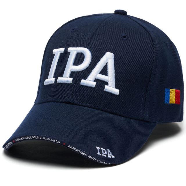 Șapcă IPA Bleumarin. Broderie 3D Premium. Mărime Reglabilă 58 cm