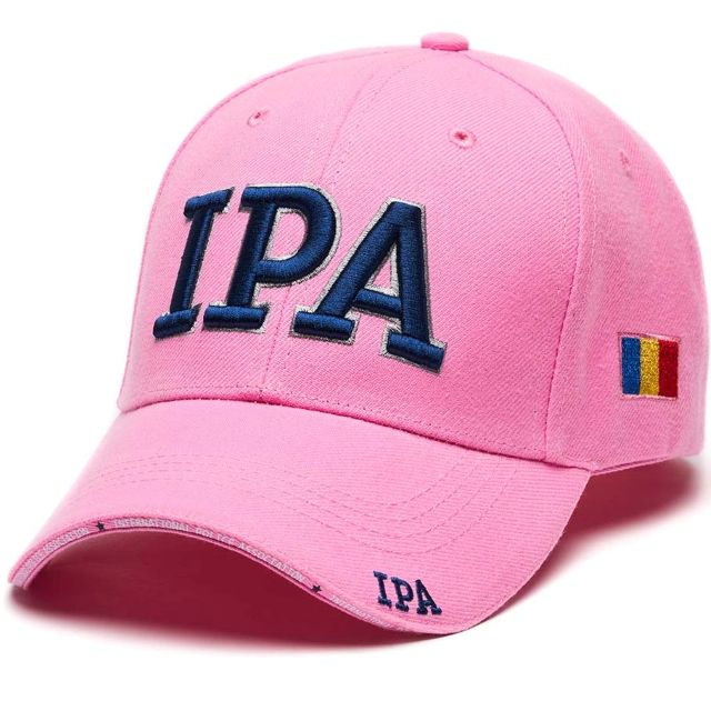 Șapcă IPA Pink. Broderie 3D Premium. Mărime Reglabilă 56 cm