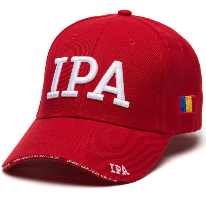Șapcă IPA Rosie. Broderie 3D Premium. Mărime Reglabilă 56 cm