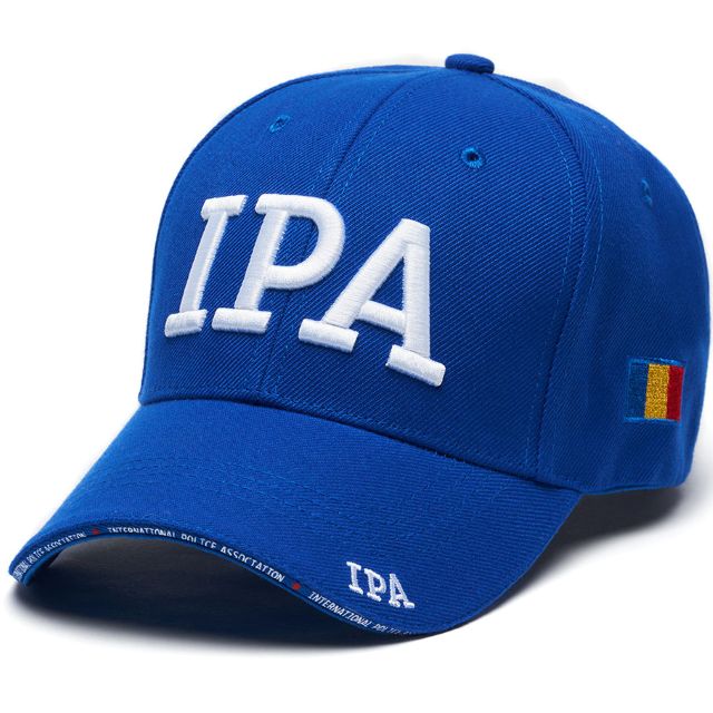 Șapcă IPA Royal Blue. Broderie 3D Premium. Mărime Reglabilă 58